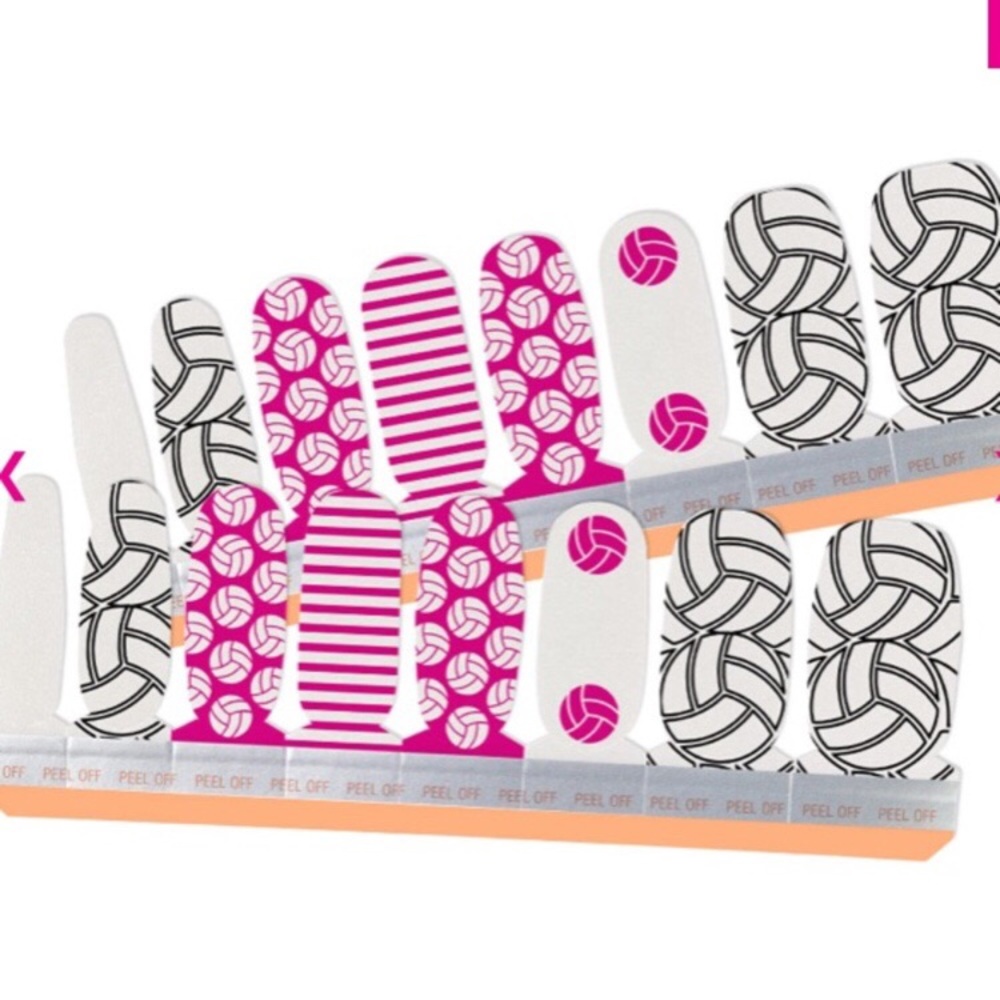 Color Street Nail Strips Sweet Serve Volleyball